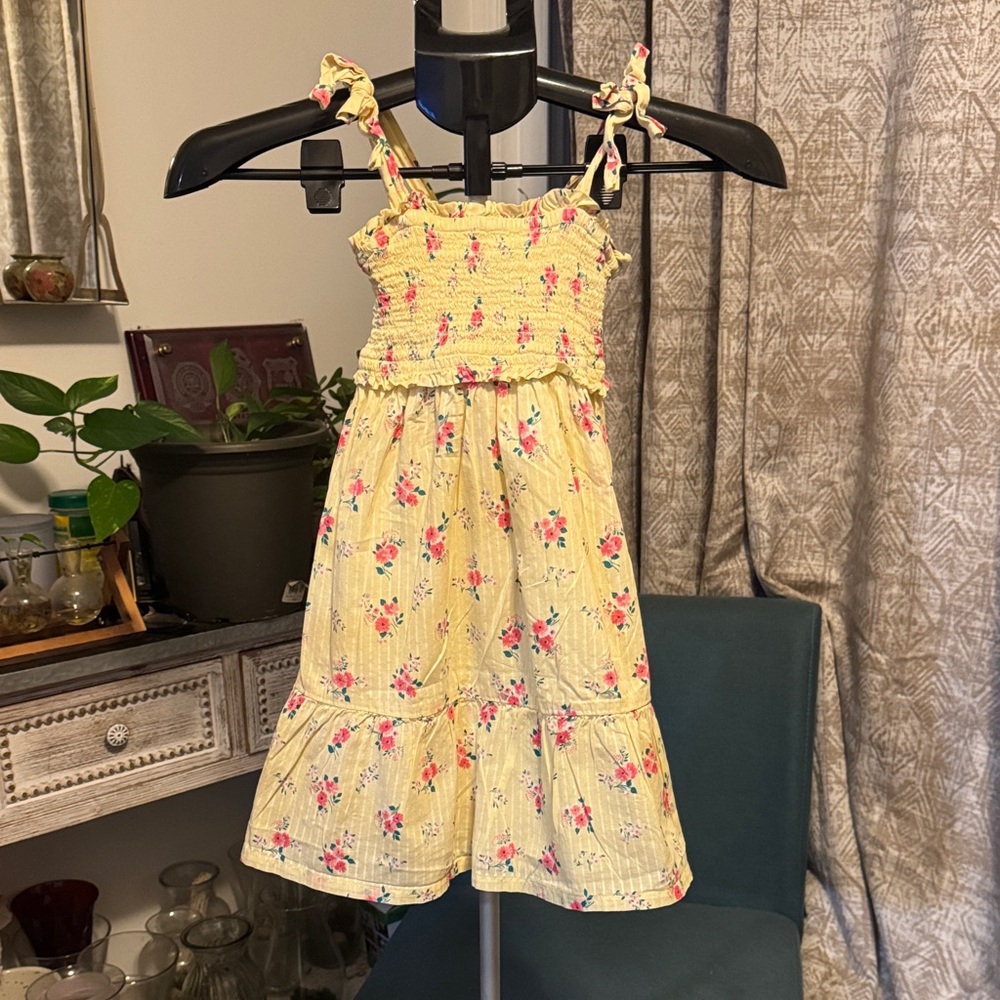 GAP KIDS - Floral Yellow Kids Dress